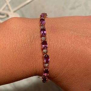 ✨18k Tennis Bracelet from MACYS!